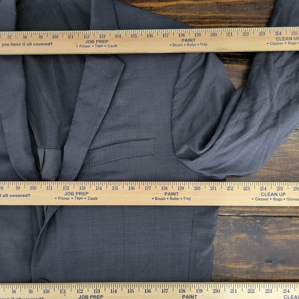 Kenneth Cole‎ Awearness Men's Sport Coat Blazer Two Button Extreme SLIM 44L